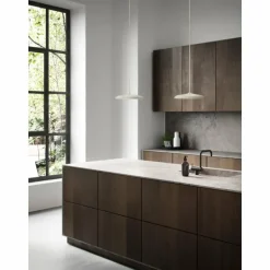 Suspension Design For The People by Nordlux ARTIST LED Beige, 1 lumière