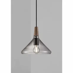 Suspension Design For The People by Nordlux NORI Brun, Noir, 1 lumière