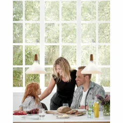 Suspension Design For The People by Nordlux NORI Brun, Blanc, 1 lumière