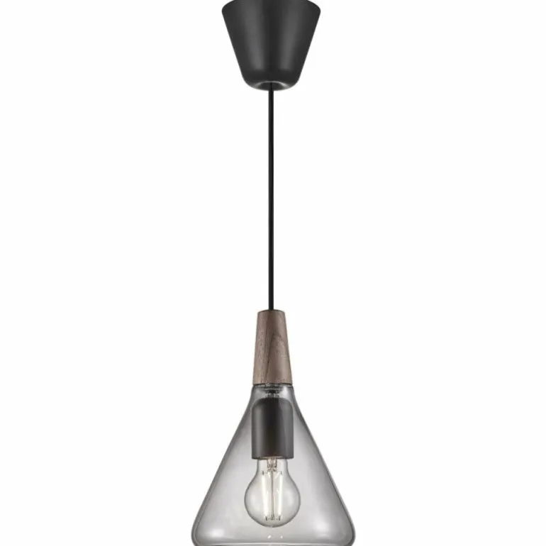 Suspension Design For The People by Nordlux NORI Brun, Noir, 1 lumière