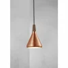 Suspension Design For The People by Nordlux NORI Brun, Noir, 1 lumière