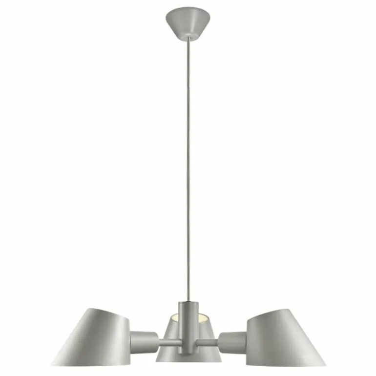 Suspension Design For The People by Nordlux STAY Gris, 3 lumières