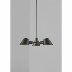 Suspension Design For The People by Nordlux STAY Noir, 3 lumières