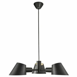 Suspension Design For The People by Nordlux STAY Noir, 3 lumières