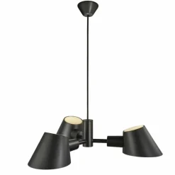 Suspension Design For The People by Nordlux STAY Noir, 3 lumières