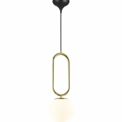 Suspension Design For The People by Nordlux SHAPES Laiton, 1 lumière