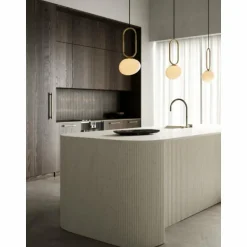 Suspension Design For The People by Nordlux SHAPES Laiton, 1 lumière