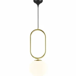 Suspension Design For The People by Nordlux SHAPES Laiton, 1 lumière