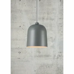 Suspension Design For The People by Nordlux ANGLE Gris, 1 lumière