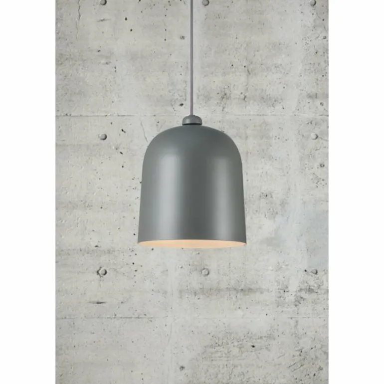 Suspension Design For The People by Nordlux ANGLE Gris, 1 lumière