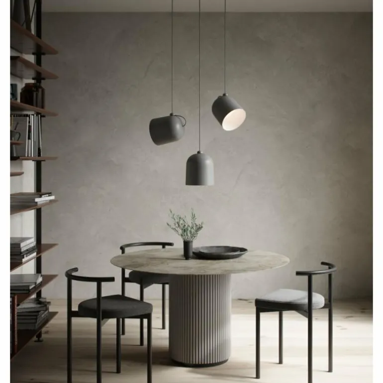 Suspension Design For The People by Nordlux ANGLE Gris, 1 lumière