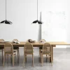 Suspension Design For The People by Nordlux MAPLE Noir, 1 lumière