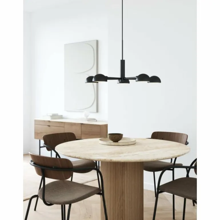 Suspension Design For The People by Nordlux NOMI Noir, 5 lumières