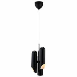 Suspension Design For The People by Nordlux ROCHELLE Noir, 3 lumières