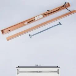 Suspension Disentis LED Écru, 1 lumière