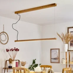 Suspension Disentis LED Écru, 1 lumière