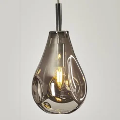 Suspension Domma Chrome, 1 lumière