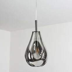 Suspension Domma Chrome, 1 lumière