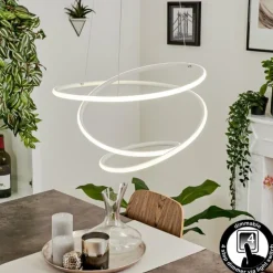 Suspension Donebas LED Blanc, 1 lumière
