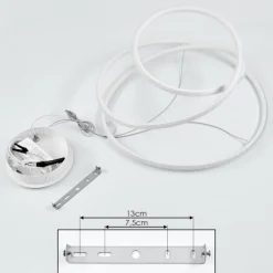 Suspension Donebas LED Blanc, 1 lumière