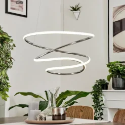 Suspension Donebas LED Chrome, 1 lumière