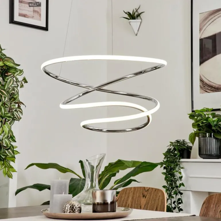 Suspension Donebas LED Chrome, 1 lumière