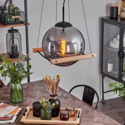 Suspension Duchemin Écru, 1 lumière