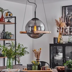 Suspension Duchemin Écru, 1 lumière