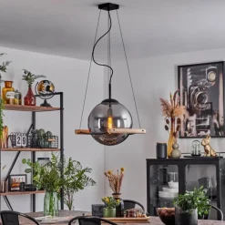 Suspension Duchemin Écru, 1 lumière