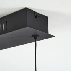 Suspension Eaglesham LED Noir, 1 lumière
