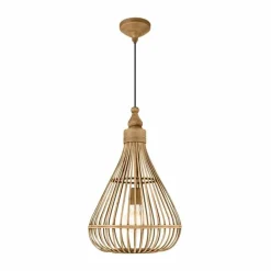 Suspension Eglo AMSFIELD Brun, 1 lumière