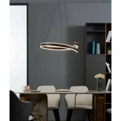 Suspension Eglo ANDABAIA-Z LED Noir, 1 lumière
