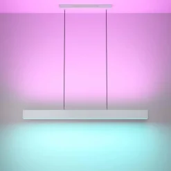 Suspension Eglo ANDREAS-Z LED Gris, 2 lumières, Changeur de couleurs