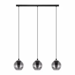 Suspension EGLO ARISCANI Noir, 3 lumières
