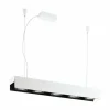 Suspension Eglo BADALONA LED Noir, Blanc, 5 lumières