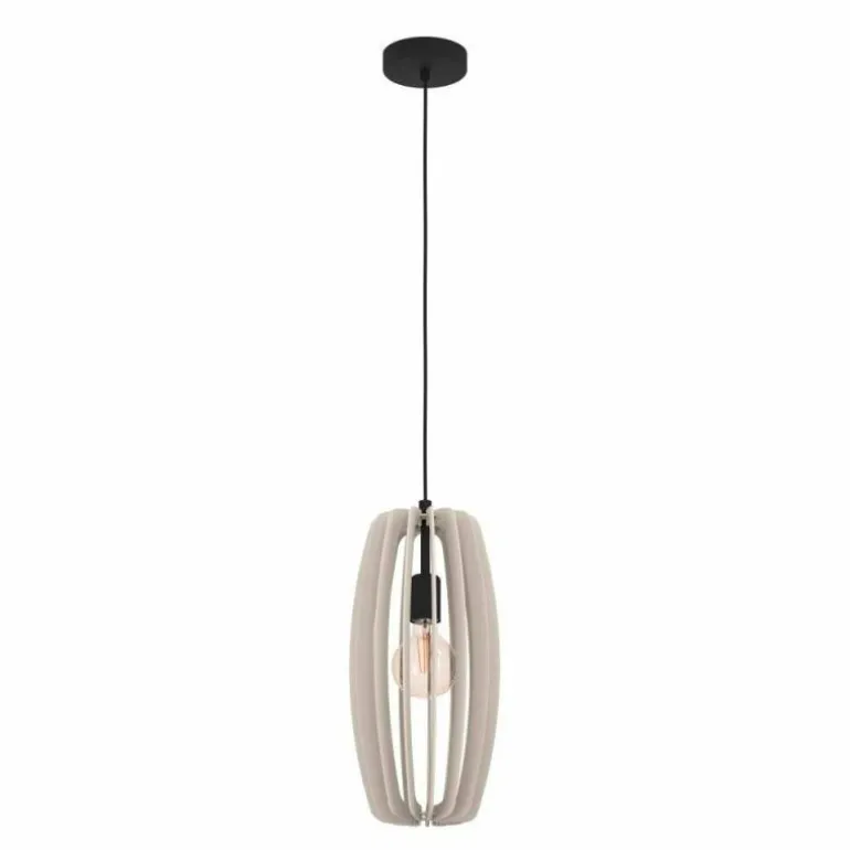 Suspension Eglo BAJAZZARA Noir, 1 lumière