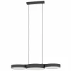 Suspension Eglo BARBANO-Z LED Noir, 3 lumières