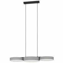 Suspension Eglo BARBANO-Z LED Noir, 3 lumières
