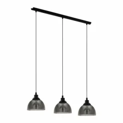 Suspension EGLO BELESER Noir, 3 lumières