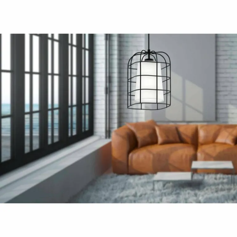 Suspension Eglo BITTAMS Noir, 1 lumière