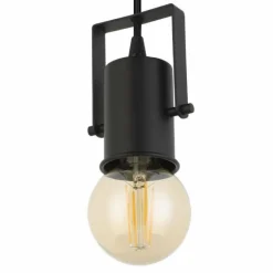 Suspension Eglo CALARI Noir, 1 lumière