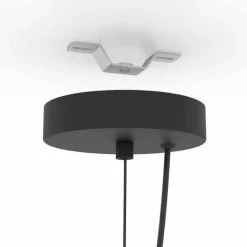 Suspension Eglo CAMASCA Noir, 1 lumière