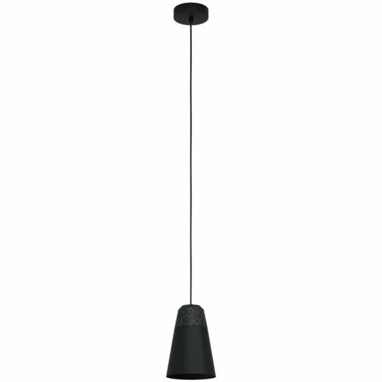 Suspension Eglo CANTERRAS Noir, 1 lumière
