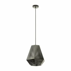 Suspension EGLO CHIAVICA Nickel mat, Noir, 1 lumière