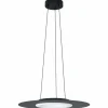 Suspension Eglo COMPO ROSSO LED Noir, 1 lumière, Changeur de couleurs