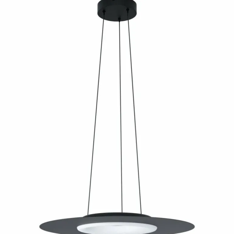 Suspension Eglo COMPO ROSSO LED Noir, 1 lumière, Changeur de couleurs
