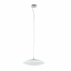 Suspension Eglo CONNECT FRATTINA-C LED Nickel mat, 1 lumière, Changeur de couleurs