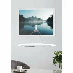 Suspension EGLO connect HORNITOS-C LED Chrome, 1 lumière, Télécommandes