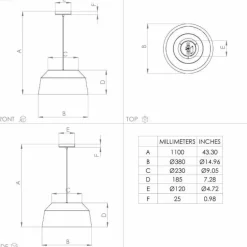 Suspension Eglo CONTRISA Gris, 1 lumière