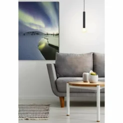 Suspension Eglo CORTENOVA Noir, 1 lumière